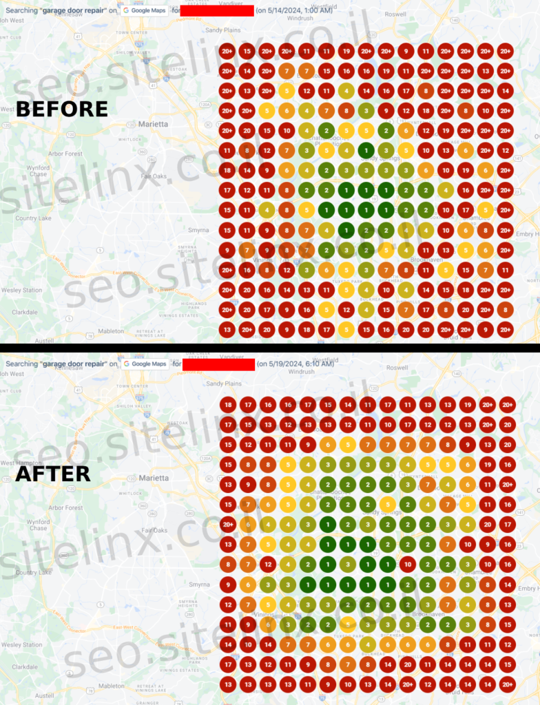 local seo before and after