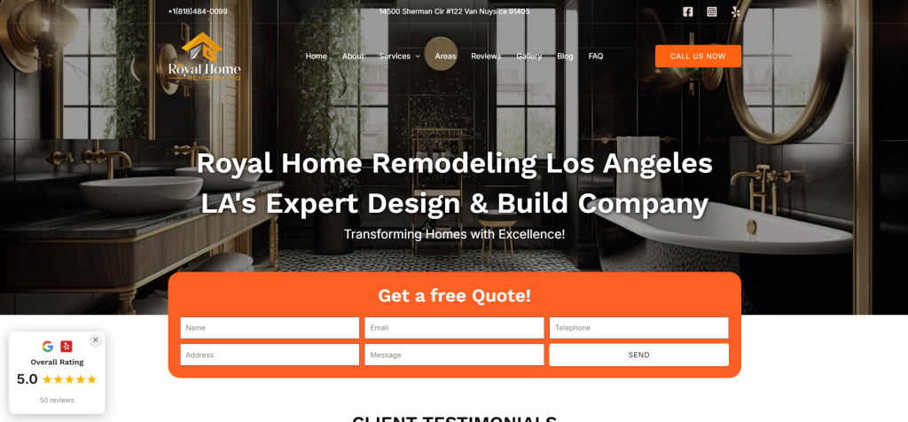 Royal Home Remodeling Los Angeles